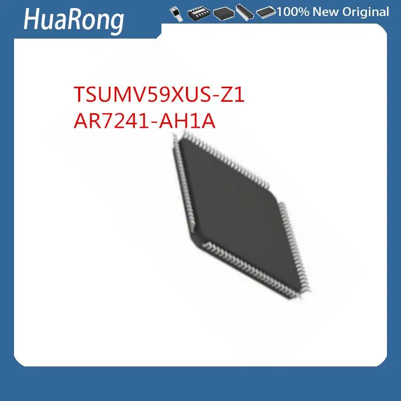 5PCS/LOT     TSUMV59XUS-Z1   TSUMV59XUS Z1    AR7241-AH1A   AR7241  AH1A   QFP-128