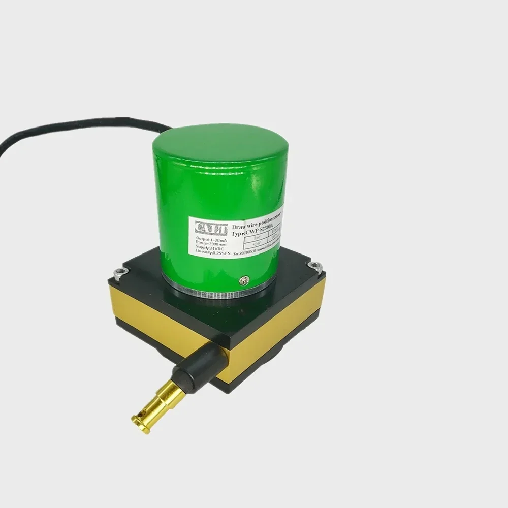 2026  NEW 4-20mA String Encoder 3000mm Range Potentiometer Displacement Sensor