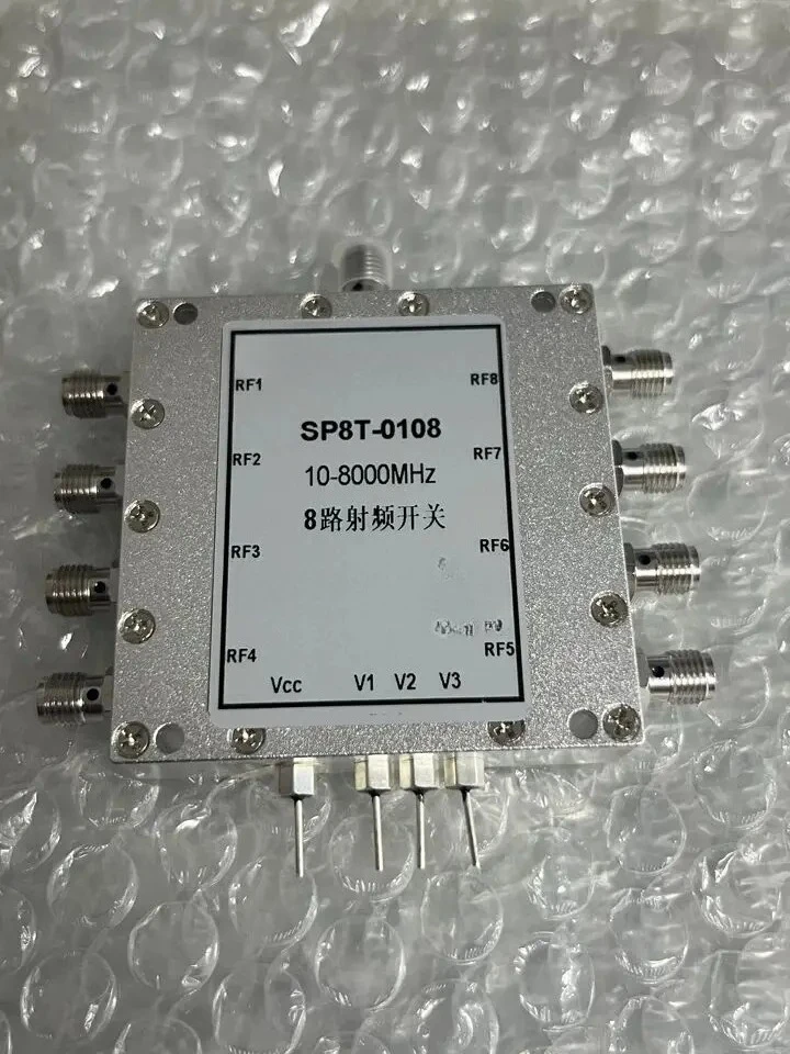 0.01-8GHz Switch SP8T Electronic Switch Toggle Switch Everything Eight Microwave Switches