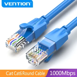 Vention Ethernet Cable Cat6 Lan Cable UTP RJ45 Network Patch Cable 5m 8m 40m For PS PC Computer Modem Router Cat6 Cable Ethernet