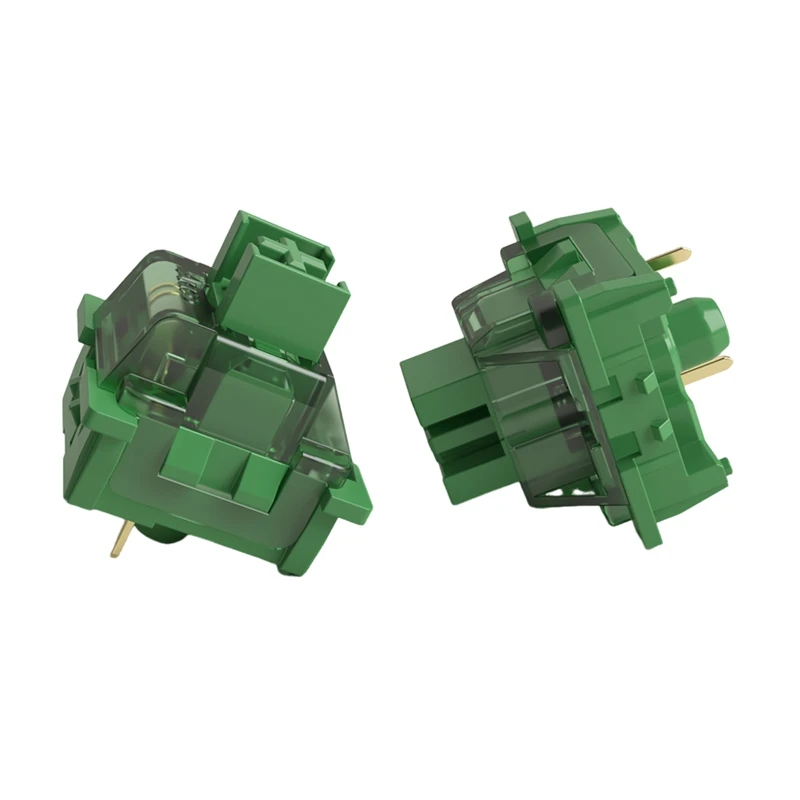 Akko V3 Pro Keyboard Switch Matcha Green Switches 3 Pin 50Gf Linear Switch For MX Mechanical Keyboard (45 Pcs)