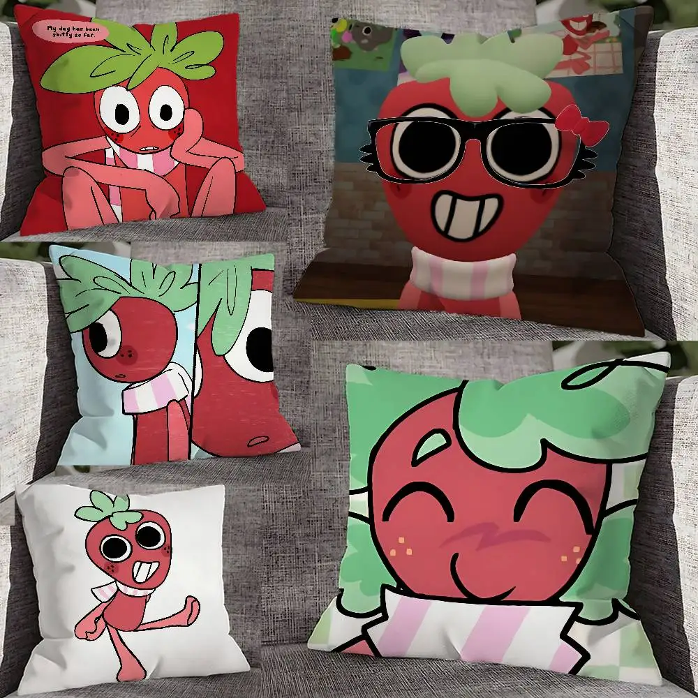 

Sprout D-Dandys W-World Pillow Case For Sofa Decor Car Office Room Printing Cushion Cover Decorations and Protector