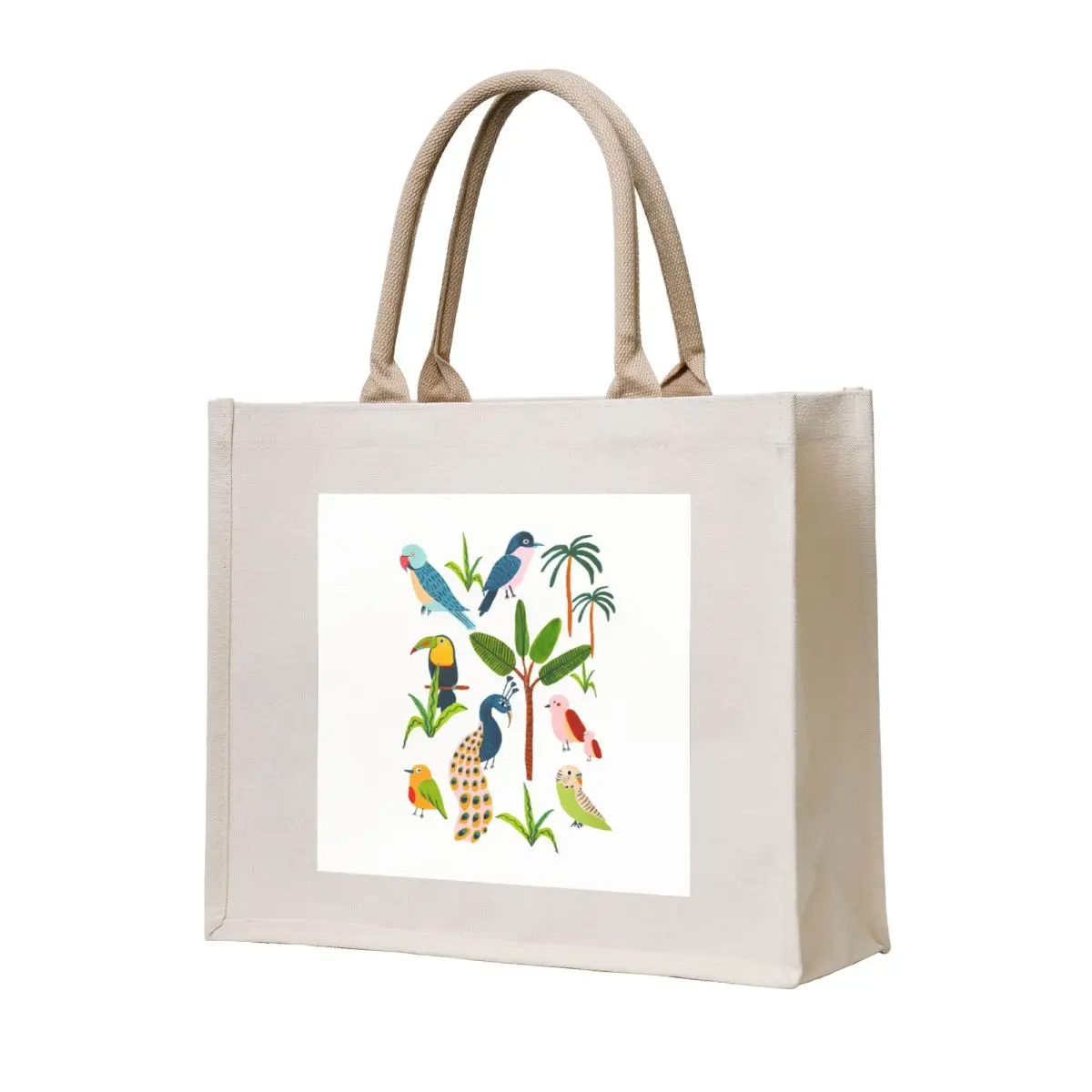Bird Species Tote Bag reusable shopping bags shopper bag women Shopper bag supermarket folding