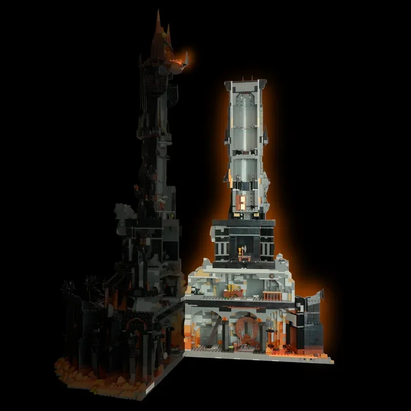 

Кольцо Модель фильма Moc Строительные блоки Модель Темной башни Технология Кирпич DIY Сборка Строительная игрушка Праздничные подарки