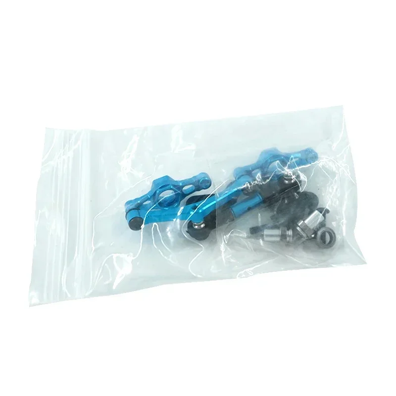 TT-02 CNC Aluminum Crank Steering Arm with Bridge for 1:10 RC Car Tamiya TT02 image 4