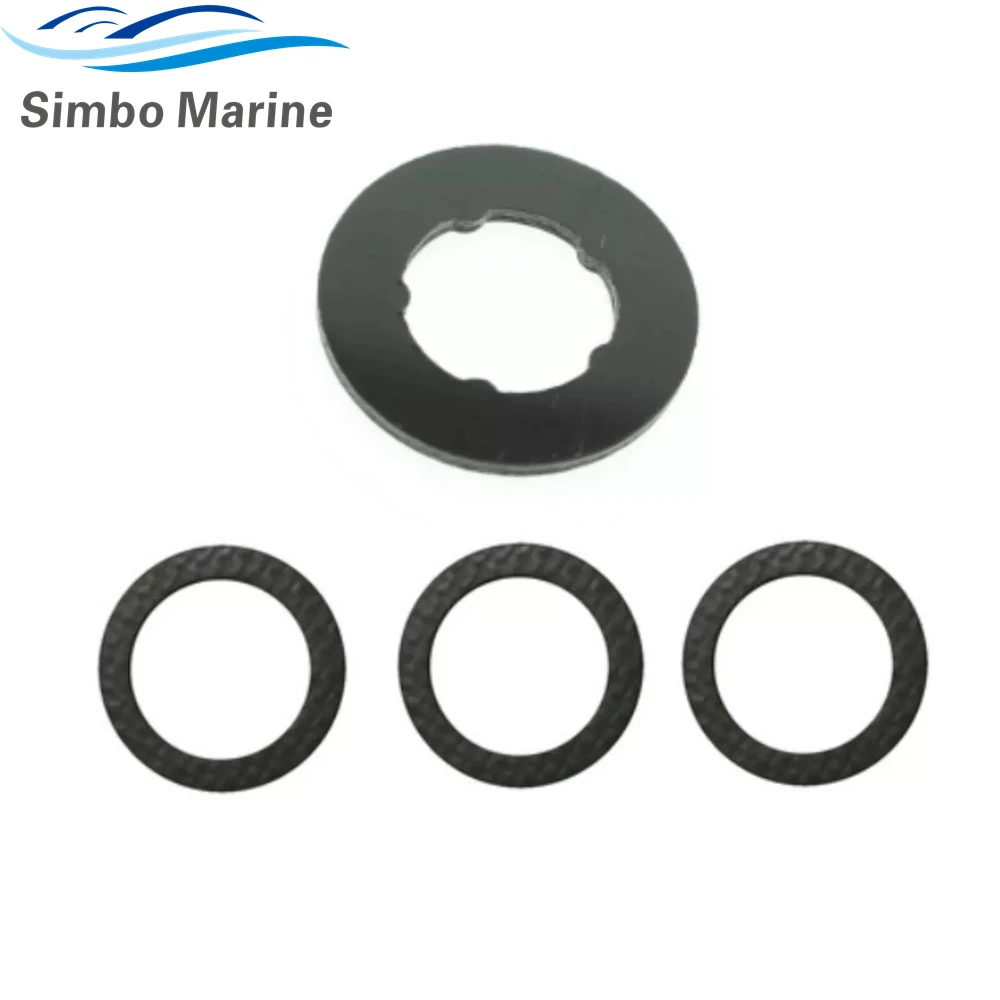 Drain Plug Gasket For Mercury 13.5 15 25 40 75 80 90 115 HP Outboard 12-19183 27-828816 8M0204692 Screw Gasket