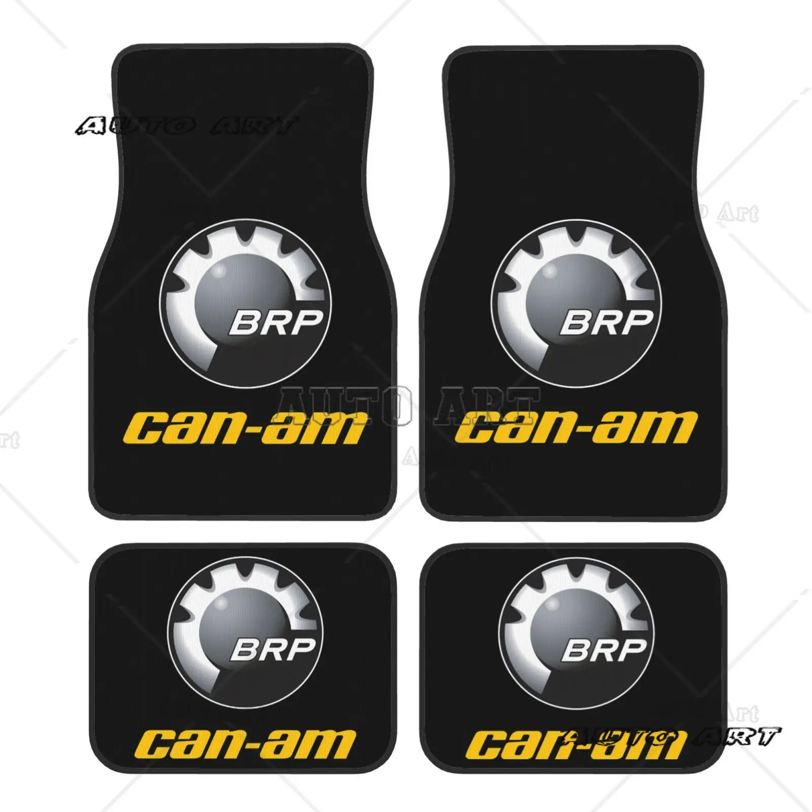 Car Floor Mats with Can Am Pattern Are Suitable for All Car Interior Floor Mats Suitable for Both Men and Women