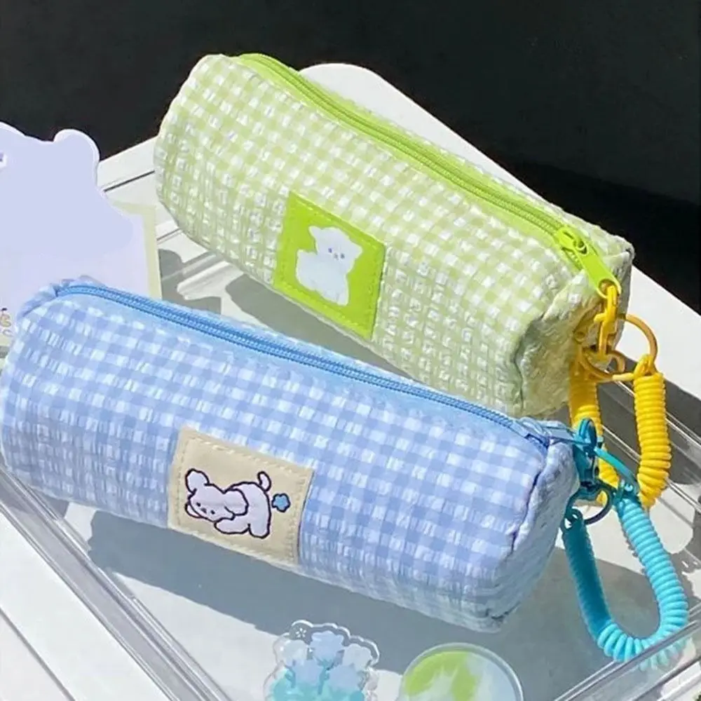 Storage Bag Creative Pencil Bag Large Capacity Cute Puppy Stationery Bag Zipper Portable Pen Pencil Case Student