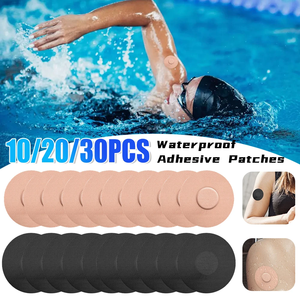 

10/20/30 шт. клейкие сенсорные патчи водонепроницаемый пластырь Freestyle Libre приятный для кожи эластичный противоскользящий для скалолазания на открытом воздухе