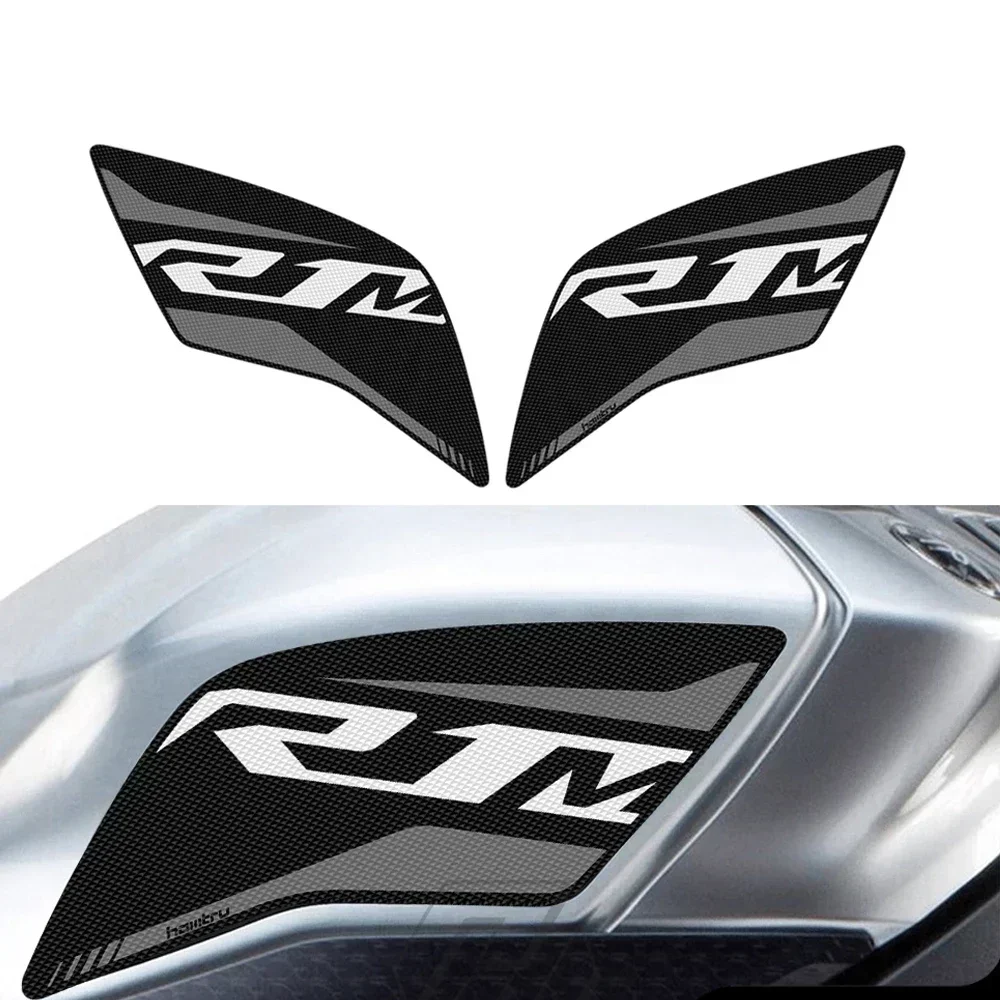 

Motorcycle Anti Slip Sticker Side Grip Protector Tank Traction Pad For YZF R1M 2015-2019