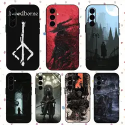 B-Blood-BornES Game Phone Case For Samsung Galaxy S25 S24 S23 S22 S21 S20 Plus Ultra Note20 Soft Black
