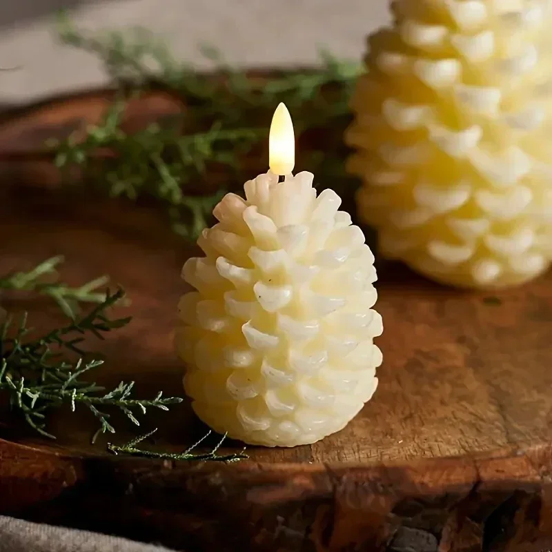 2026 new model advanced 3d hazelnut & acorn silicone candle mold for chocolate, fondant, cake decor, soap, plaster & diy crafts