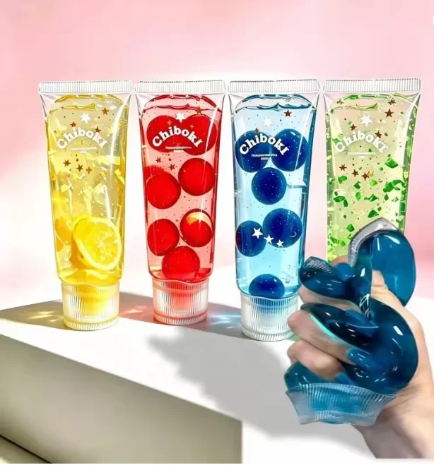 STOCK @@ Fruchtfüllung Maltose Zahnpasta Stressabbau-Spielzeug Weich Langsam Aufsteigend Verformbar Quetschbar Fidget Sensorisches Spielzeug