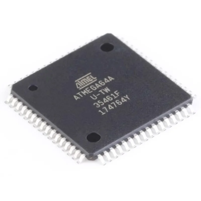 

5Pcs New Original Atmega64A-Au Tqfp-64 8-Bit Microcontroller 64K Flash Memory Chip