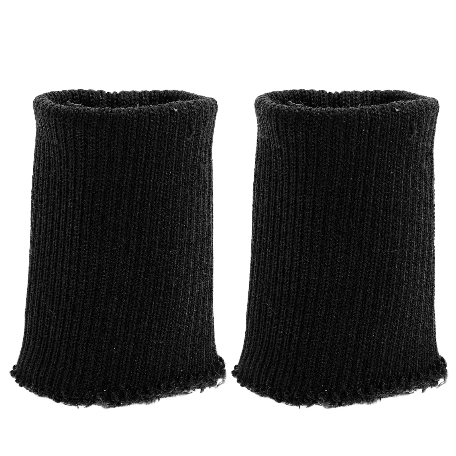 

1Pair Knit Cuff Sleeve Tubular Ribbing Fabric Stretch Repair For Jackets Sportswear Padded Waistband Leg Arms Black Sewing