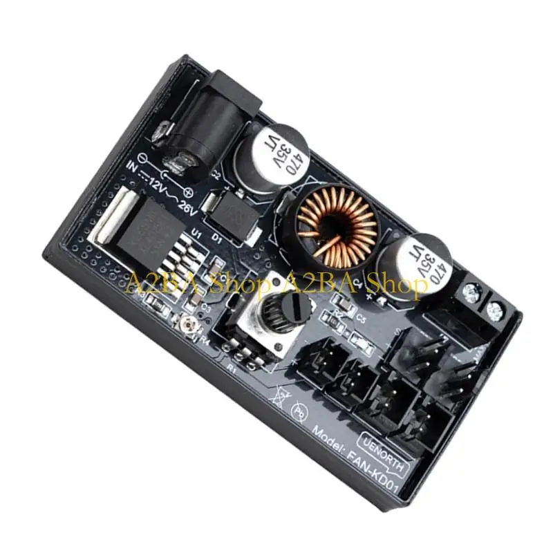 

A2BA DC12V Voltages Controller Offering Multi Function Management and Overload Protections for Systems