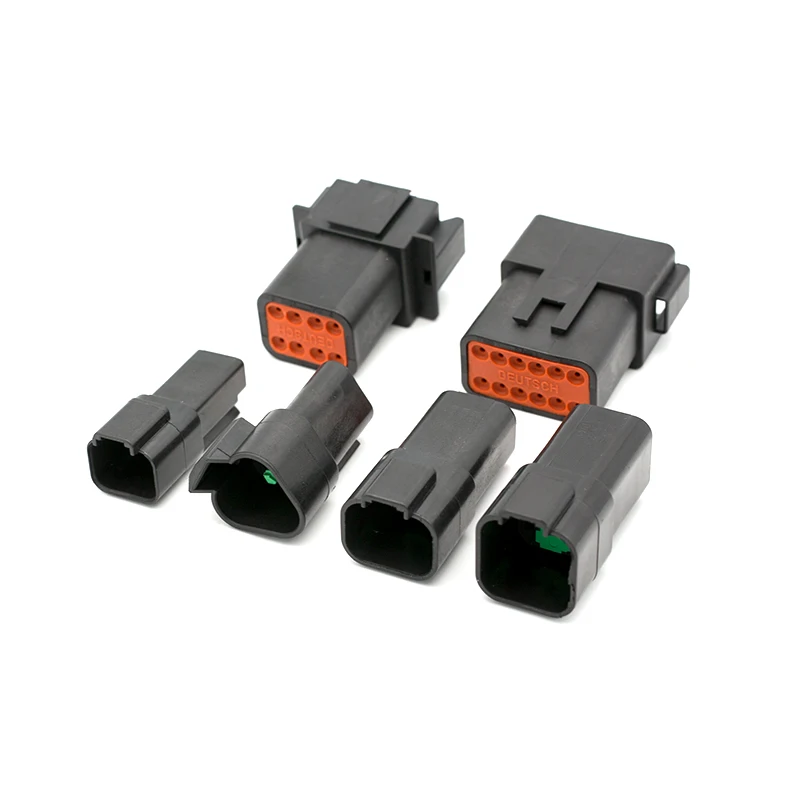 DT E004-conector automático impermeable, venta directa de fábrica, DT04-2P-E004, DT06-2S-E004, DT04-6P-E004, DT06-6S-E004, DT04-8P-E004