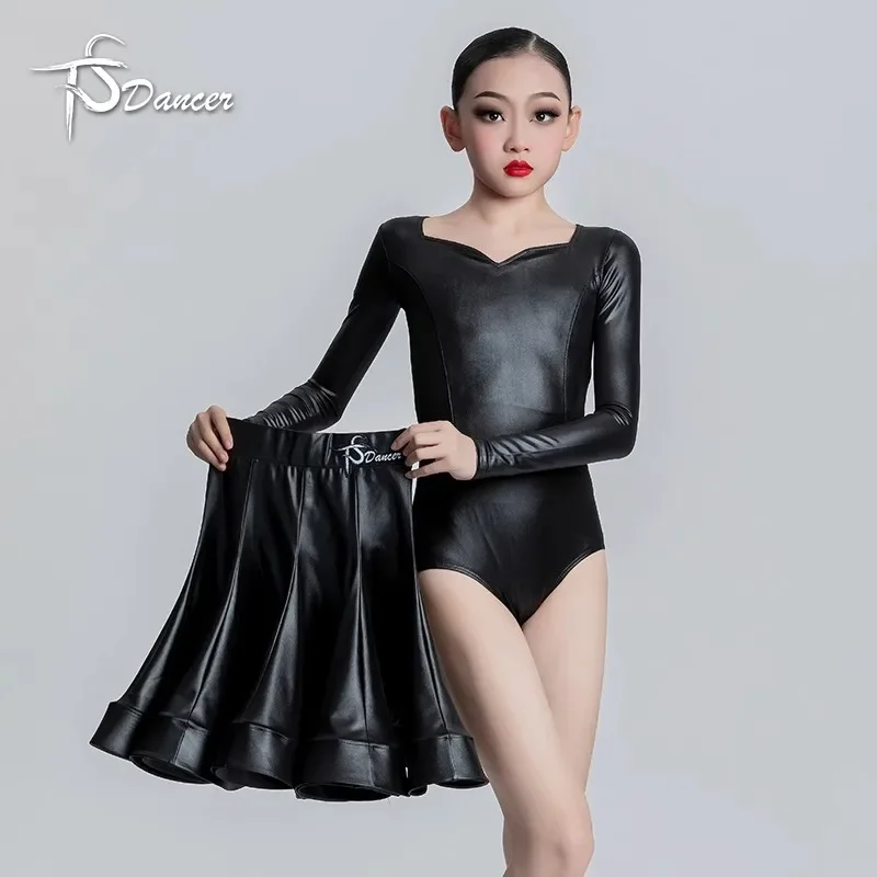 Customized Latin Dance Dress Competition Girls Performance Suit National Standard Professional Practice Grading Regulations Wear