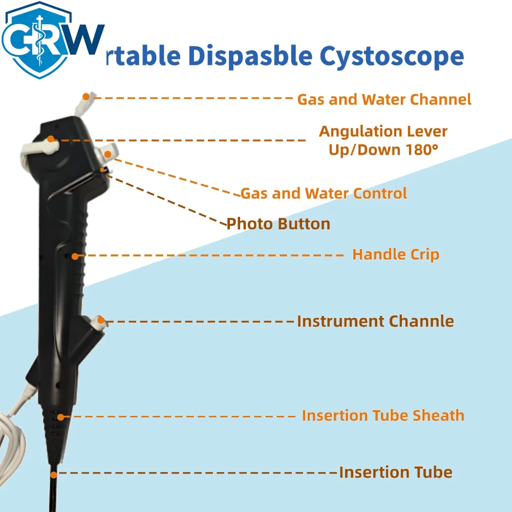 CRW USB Cystoscope for Urology 5.2mm HD   OEM/ODM Lap