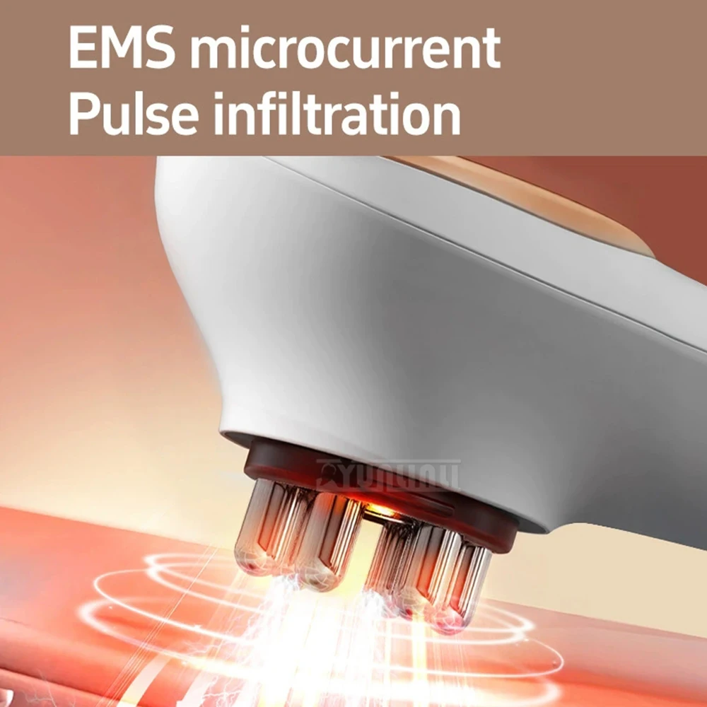 EMS heated body sculpting liposuction device scraping device