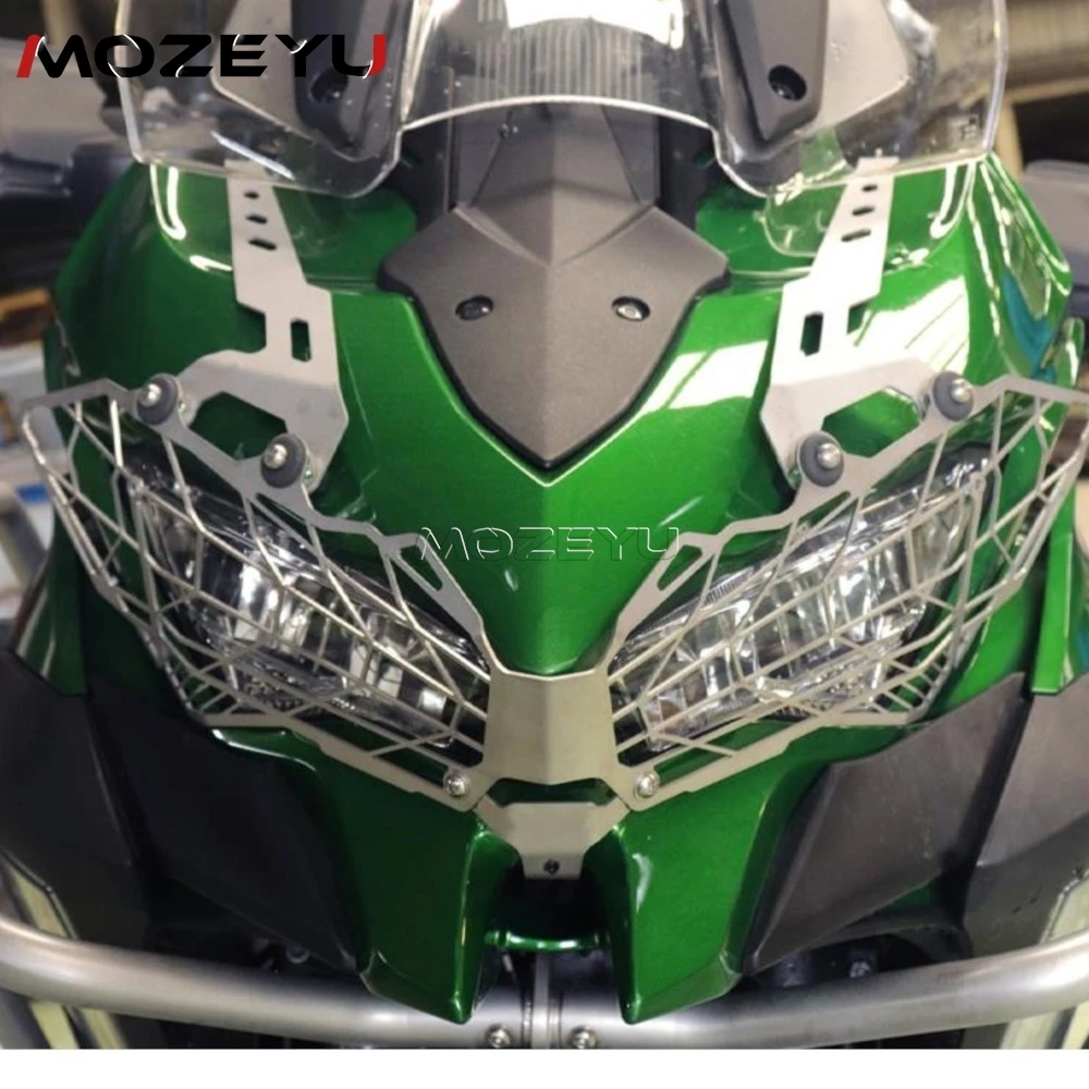 For KAWASAKI Versys 1000 650 VERSYS1000 KLE1000 VERSYS650 2015-2023 Motorcycle Headlight Head Light Guard Protector Cover Grill