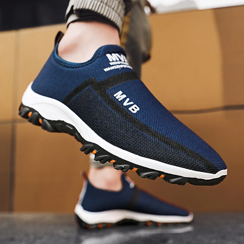 

Men Casual Sneakers Lightweight Breathable Walking Shoes High Quality Soft Sole Loafers Fsshion Non-slip Tenis Sport Shoes 39-47