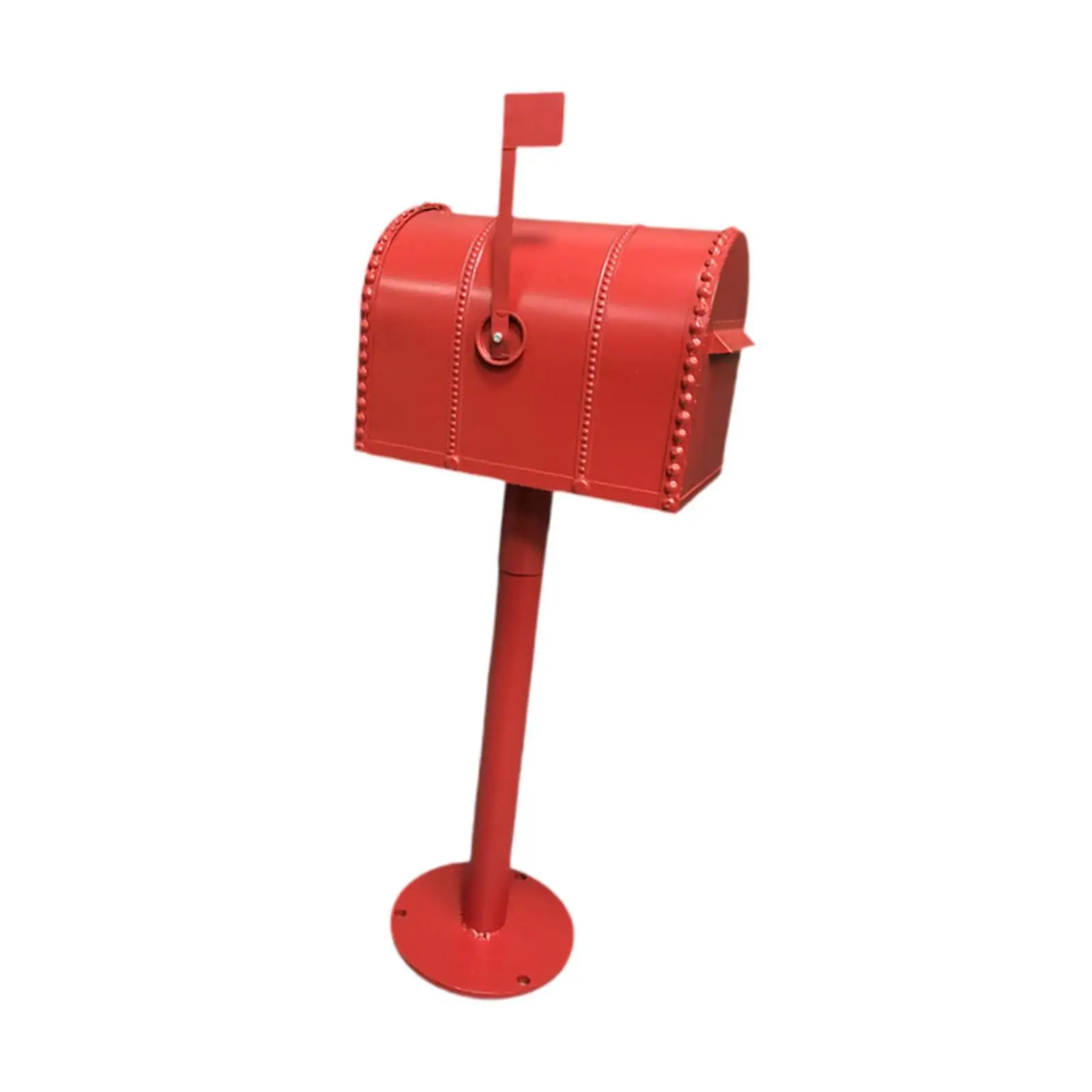 

Mailbox Letterbox Large Capacity Decoration Metal Gifts Newspaper Holder Box Postbox for Outside House Yard Porch Home Office
