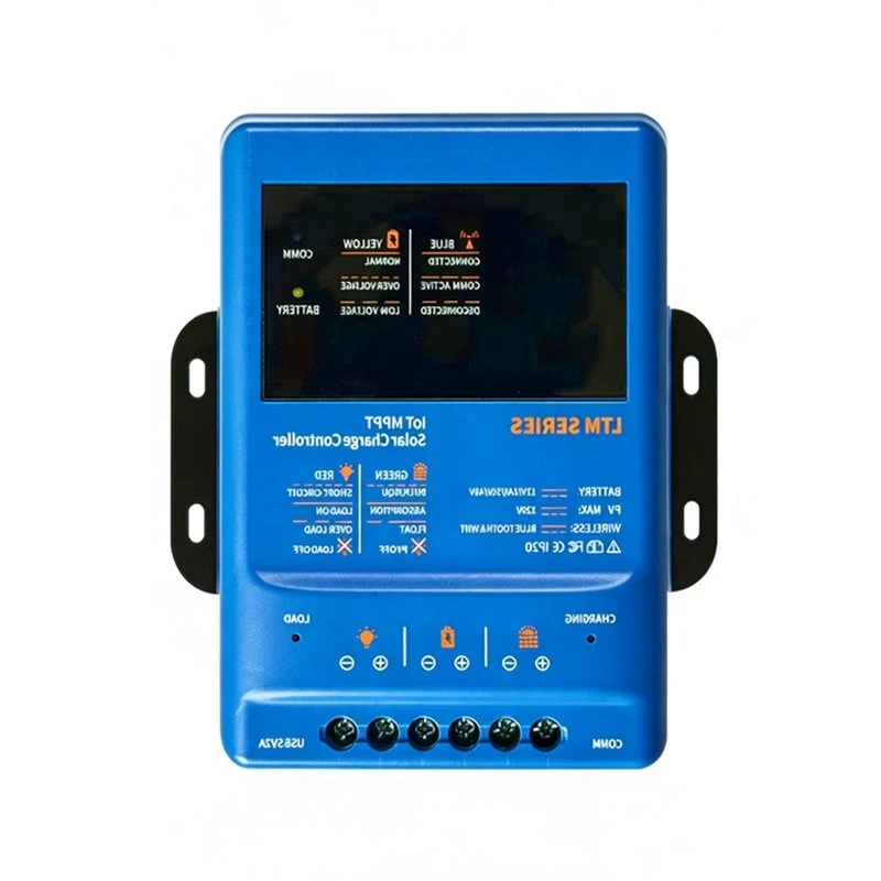 MLGB-MPPT Solar Charge Controller 40A 12V 24V 36V 48V Auto-Detection 120V Max PV Input Bluetooth Wifi RS485 Monitoring