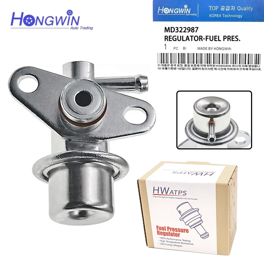 MD-MD de moda para requisitos particulares 322987   Regulador de presión de combustible compatible con Mitsubishi Pajero Montero 1991-2004 3,5 V6 K90 6G72 V20 6G74 MD 303850   1100-12E10 110012 E10
