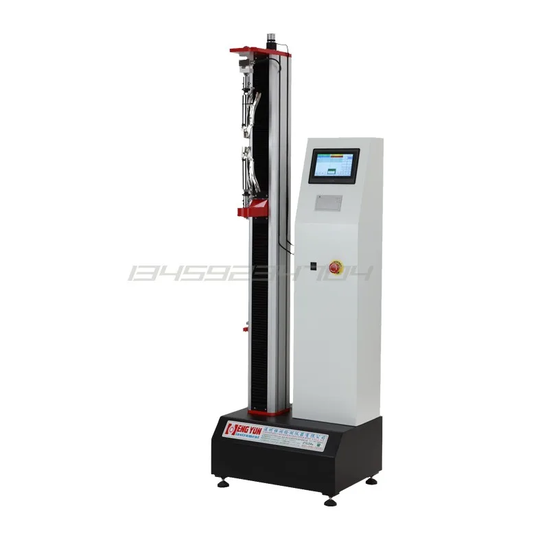 Shoe material tensile testing machine universal material table type tensile force single column digital display touch screen