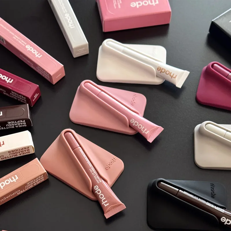 Rhode Magnetic SNAP-ON LIP CASE for With MagSafe Case for IPhone 17 Air 16 15 14 13 12 11 Pro Max Lip Gloss Holder Phone Cases