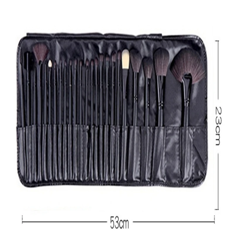 Micro Fiber Wool Non-Shedding Solid for Detailed Thickened Aluminum Tube Cosmetic Brush Makeup Application