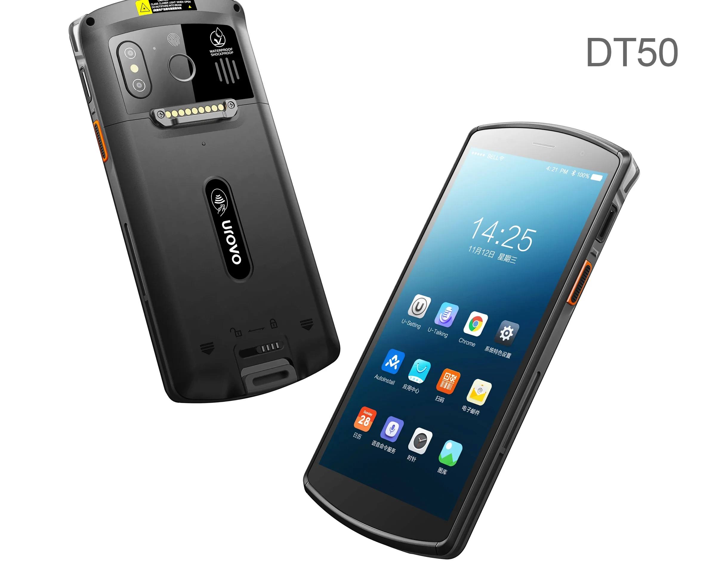 

Zebra DT50 Android 10 Industrial Handheld Terminal Barcode Scanner Handheld Rugged PDA with Honeywell Scanner