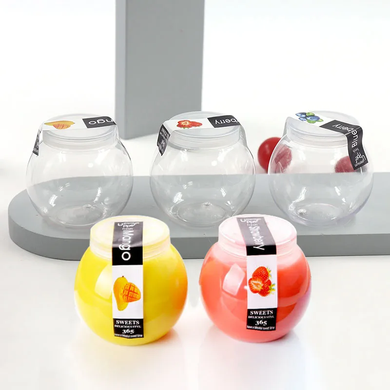 

25 шт., 160 мл, питомцы, прозрачная чашка для йогурта, пудинга, десертные чашки, для дня рождения, свадьбы, семейная чашка с крышкой