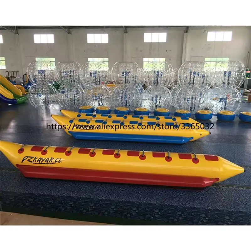 Water Park Sports Games Toys Fly Fish Tube Inflatable Banana Boat