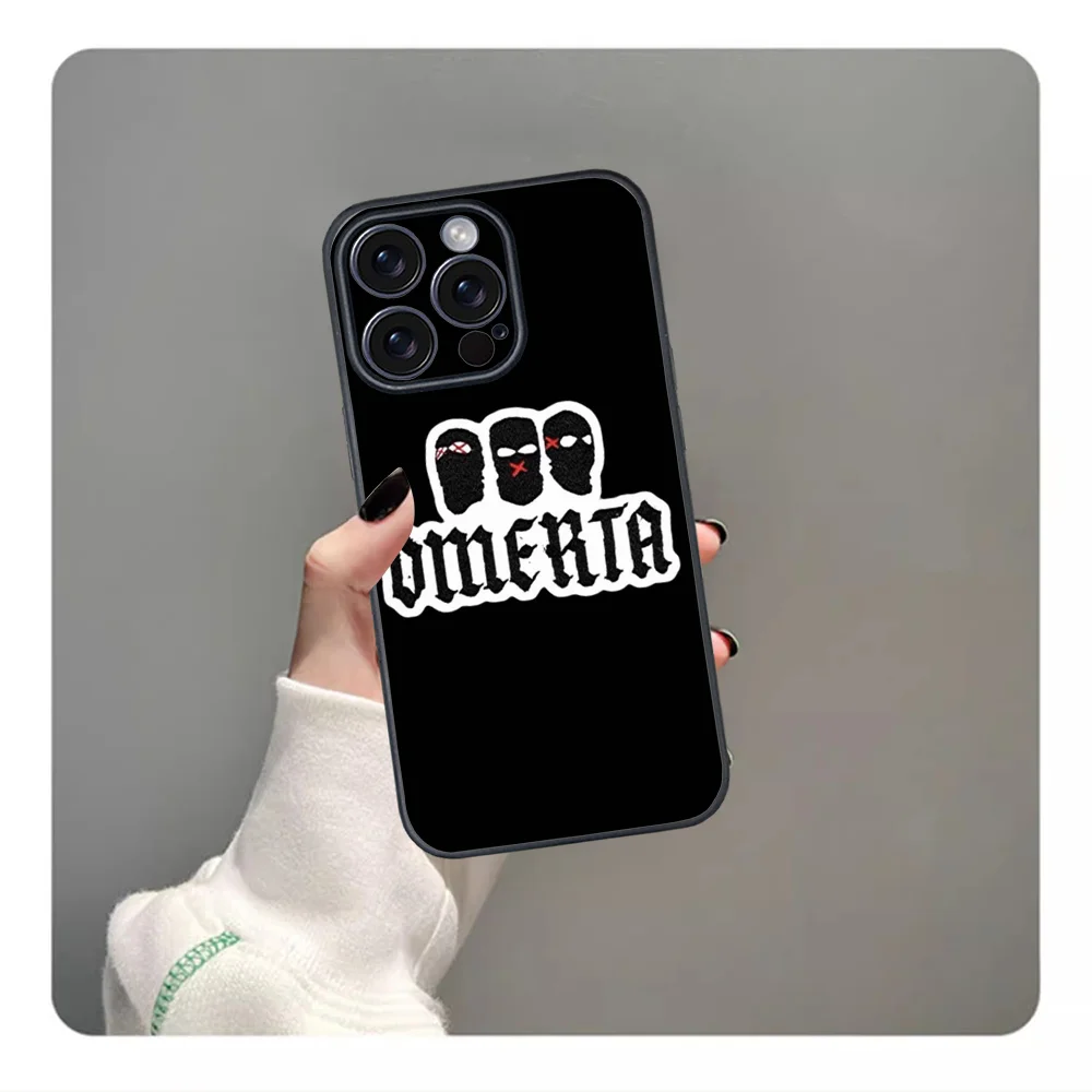 France Rapper O-Omerta Maes Phone Case For iPhone 16 15 14 13 12 11 PRO MAX PLUS Mini TPU Soft to  Skin-friendly case