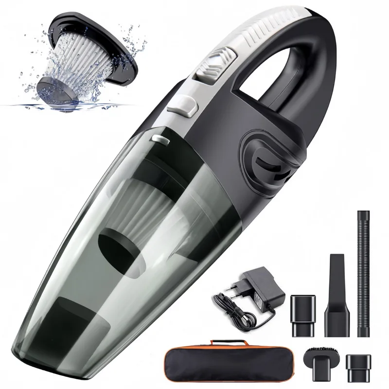

Portable Wireless Vacuum Cleaner, Strong Suction, Fast Charging, Suitable for Cars, Homes, Pet Hair