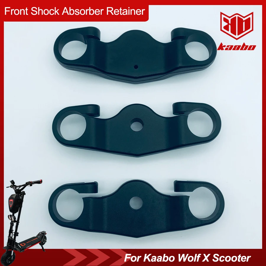 Wolf X Front Shock Absorber Retainer Upper Lower Bracket Stem Fixture Original for Kaabo Wolf X Warrior 10inch Electric Scooter