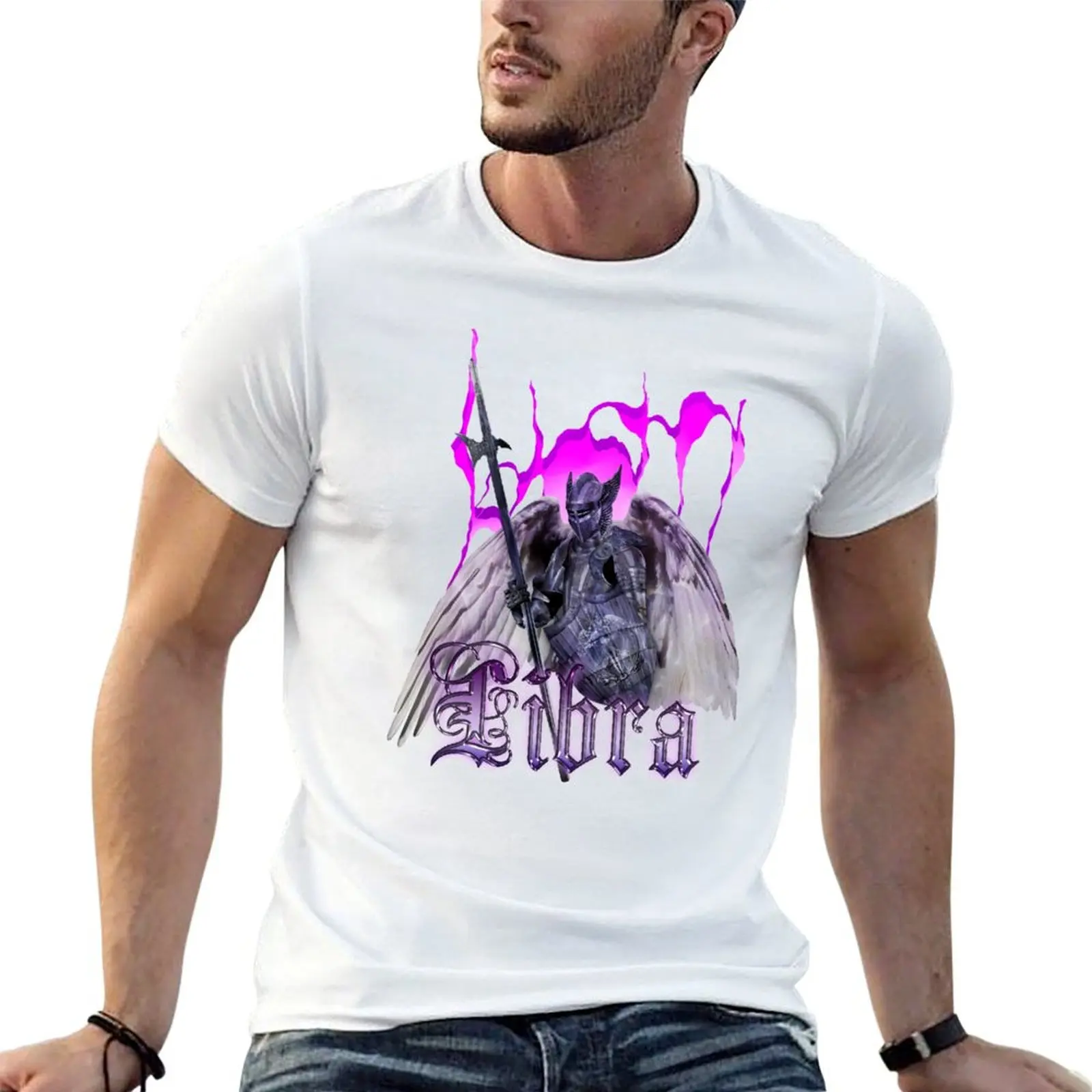 

LIBRA t shirt t cotton T-Shirt man shirts for men 100% AGENDA graphic