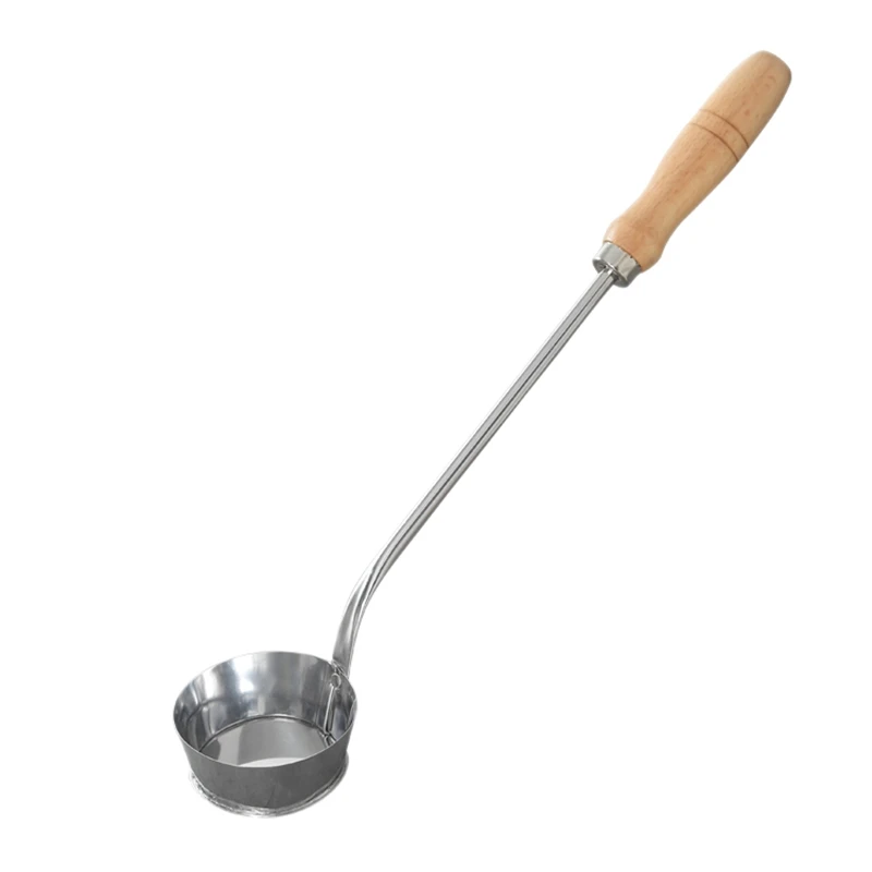 

F-CX-Stainless Steel Kitchen Cake Making Mold Meat Patty Mold Household Manual Fried Meat Spoon