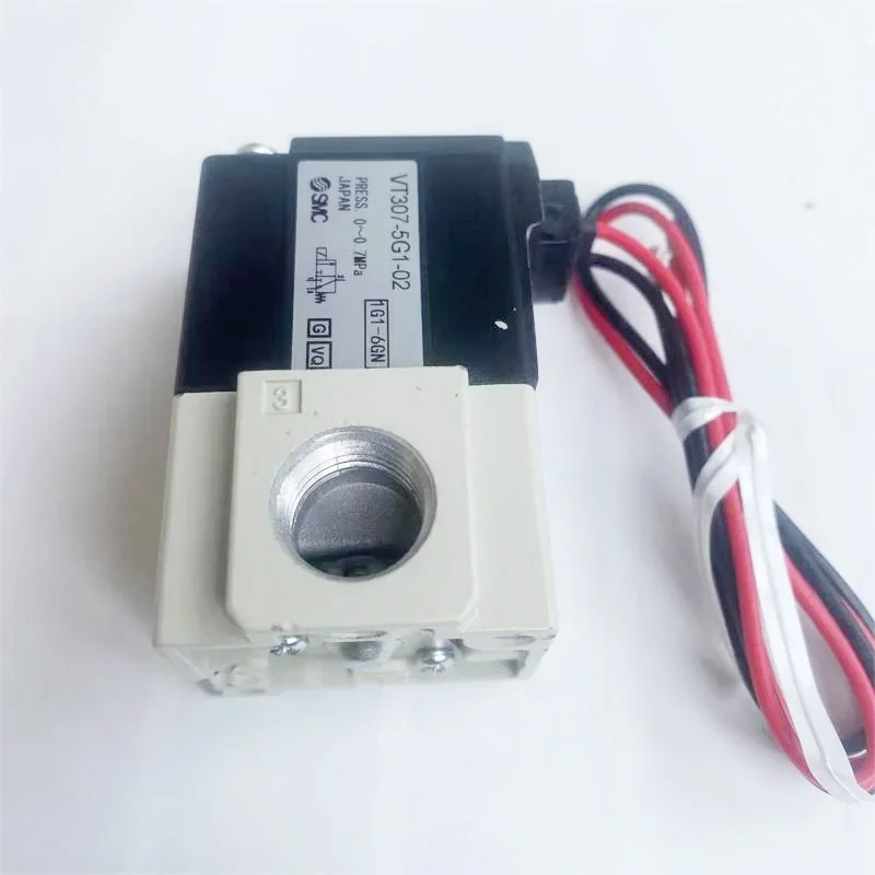 SMC type two-position three-way vacuum control VT307-5G1-02 high frequency solenoid valve VT307-3G1-01