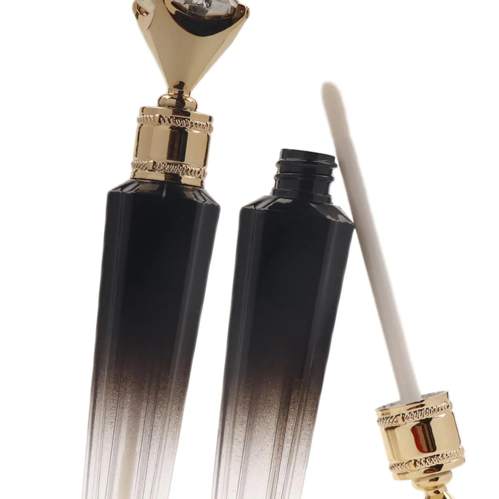 Tubes de brillant à lèvres vides de taille de voyage, conteneurs de baume à lèvres réutilisables pour cosmétiques, bricolage et emballage d'échantillons