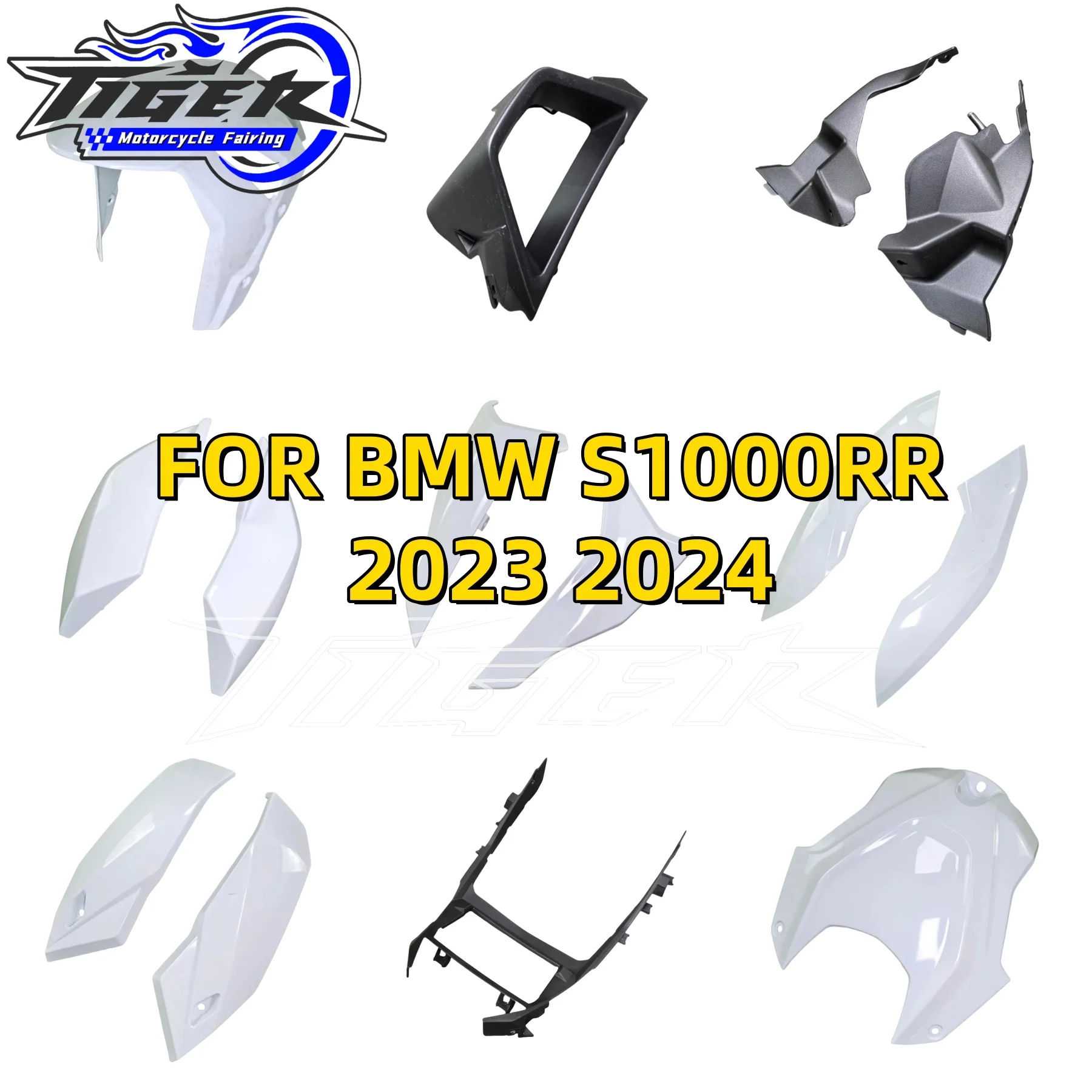 Bright light color block printing Motorcycle For BMW S1000RR 2023 2024 Full Fairing Kit S1000 RR Bodywork Cowling Injection