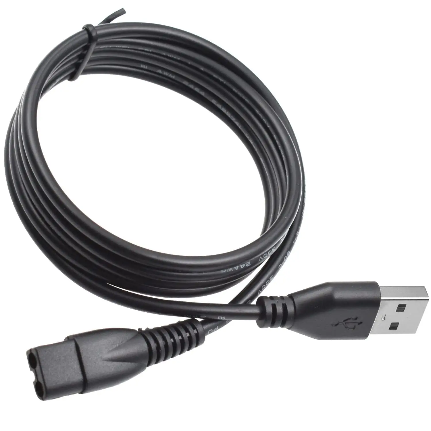 كابل شحن بديل لمقص الشعر للرجال ، سلك شاحن ، سلك طاقة ، متوافق مع ليمووري ، 1 متر