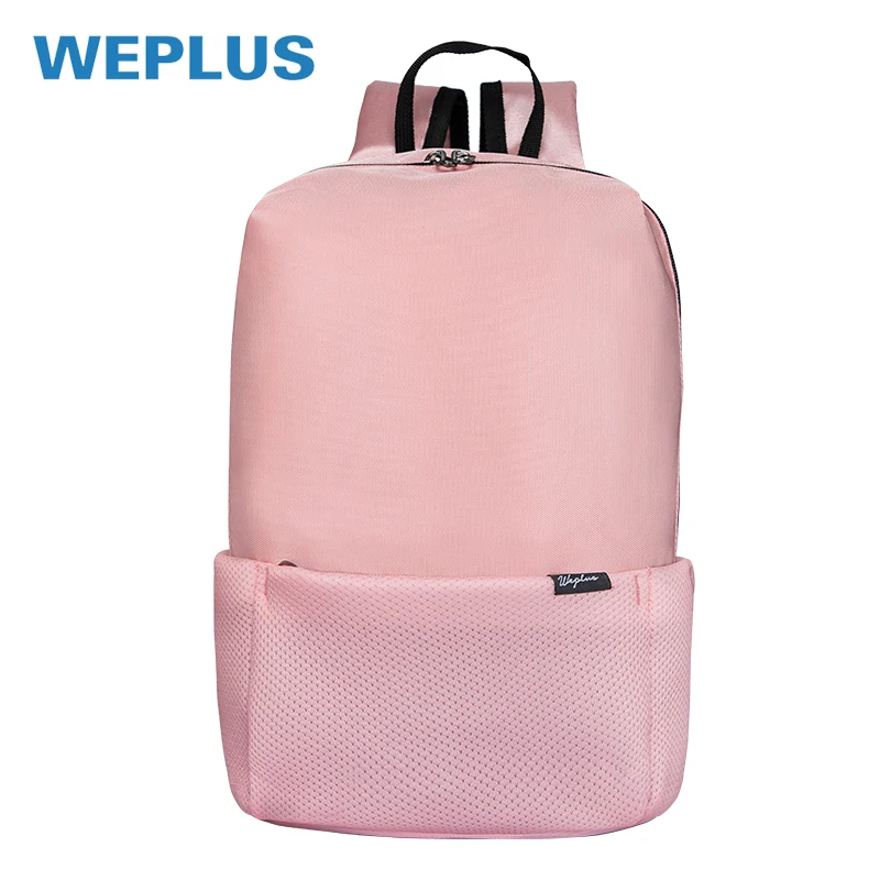 WEPLUS-حقائب ظهر رياضية غير رسمية للنساء ، حقيبة ظهر مدرسية للسفر ، مقاوم للماء ، حقيبة شبكية كلية صغيرة ، 10L