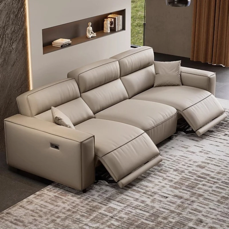 

Luxury Living Room Electric Sofa Strong Headrest Luxury Apartments Recliner Chair Lazy Loveseat Woonkamerbanken Furniture