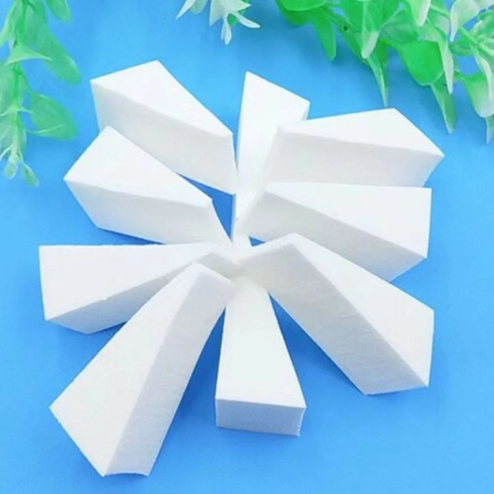 24 szt./opakowanie Nowe gąbki do makijażu Kliny do podkładu do twarzy Trójkątna gąbka kosmetyczna do makijażu bez lateksu