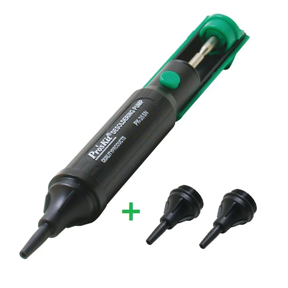 Pro\'sKit 8PK-366N Suction Tin Solder Suckers Desoldering Gun Soldering Iron Pen Hand Tools Desoldering Pump Welding Tool