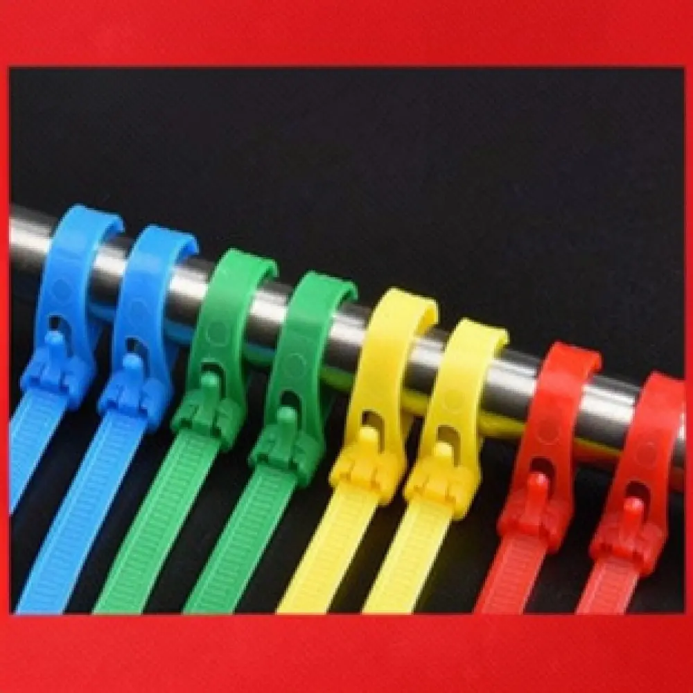 Multi Purpose Nylon Wire Ties Self Locking Straps For Fastening Cables Cords Organizer Industrial Strength Reliable Tool