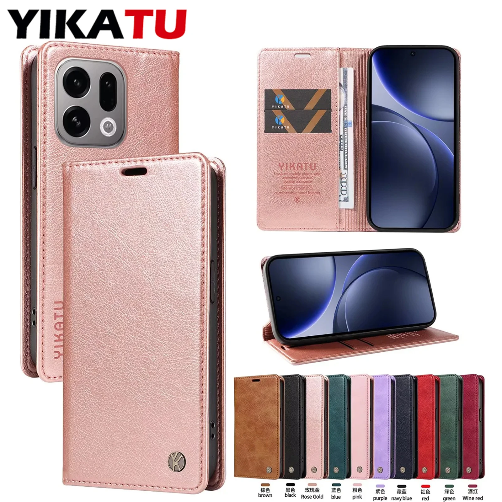 

Чехол-кошелек для OPPO Realme Narzo N63 80 Lite 70 50i 50A Prime Note 70T V60 Pro V23 V20 V11 P1 Pro 15T 9i 9 Pro Plus 8i 8 Funda